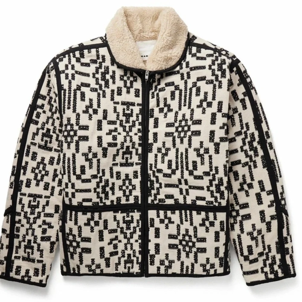 Isabel Marant's 'Nelkis' Western sherpa style jacket NWT